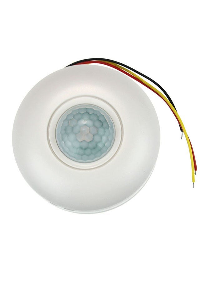 NIBEMINENT Pir Motion Automatic Sensor Switch For LED Light Lamp White - Image 1