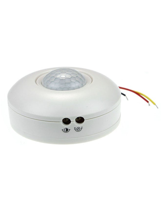 NIBEMINENT Pir Motion Automatic Sensor Switch For LED Light Lamp White - Image 3