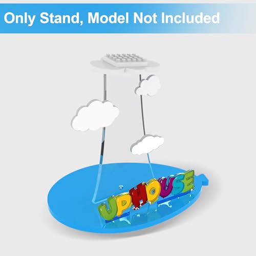 NAOCARD Acrylic Display Stand for Lego Up House Building Toy Set Display Bracket Compatible with Lego 43217 Only Stand Model Not Included - Image 5
