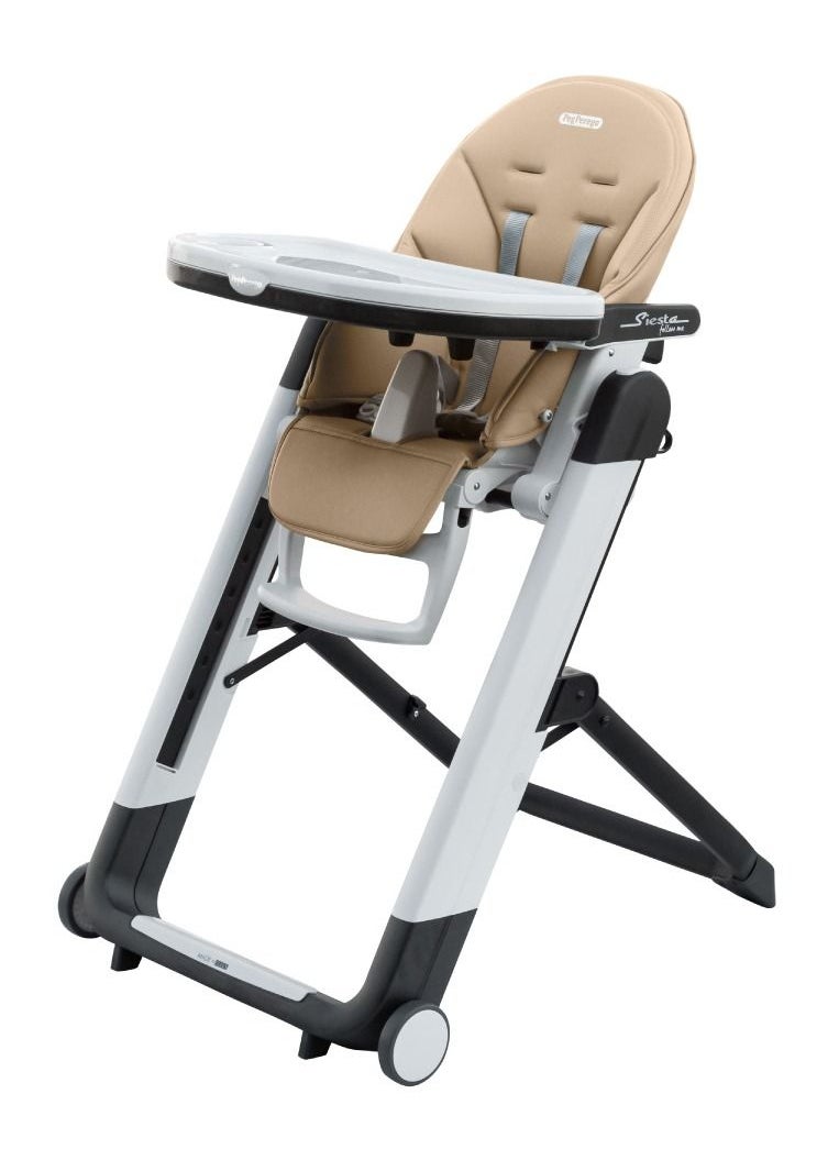 Peg Perego - Siesta Follow Me Multifunctional Compact Highchair for Kids , Suitable from 0 Months to 3 Years(Upto 15 Kg)-Noce - Image 1