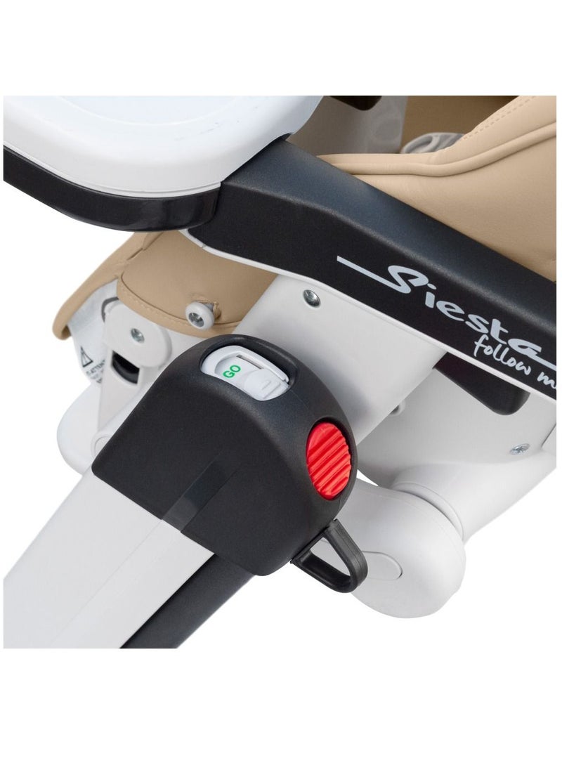 Peg Perego - Siesta Follow Me Multifunctional Compact Highchair for Kids , Suitable from 0 Months to 3 Years(Upto 15 Kg)-Noce - Image 1