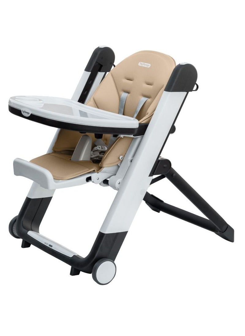 Peg Perego - Siesta Follow Me Multifunctional Compact Highchair for Kids , Suitable from 0 Months to 3 Years(Upto 15 Kg)-Noce - Image 1