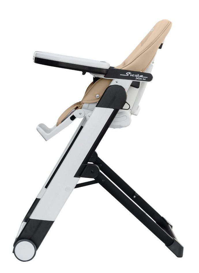 Peg Perego - Siesta Follow Me Multifunctional Compact Highchair for Kids , Suitable from 0 Months to 3 Years(Upto 15 Kg)-Noce - Image 1