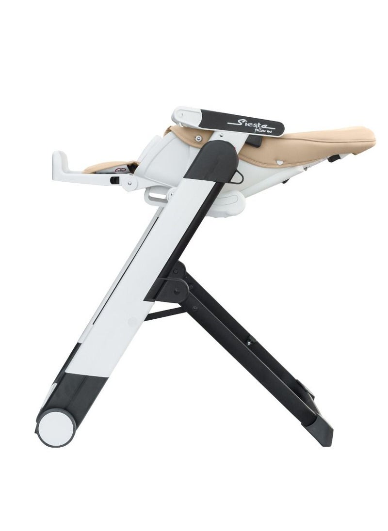 Peg Perego - Siesta Follow Me Multifunctional Compact Highchair for Kids , Suitable from 0 Months to 3 Years(Upto 15 Kg)-Noce - Image 1