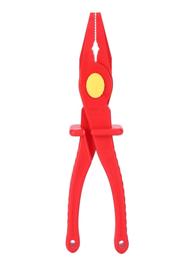 Acouto Pliers Hand Tool Insulated Cutting Multi Functional Insulated Plastic Cutting Pliers Hand Tools for Instrument Installation - Image 1