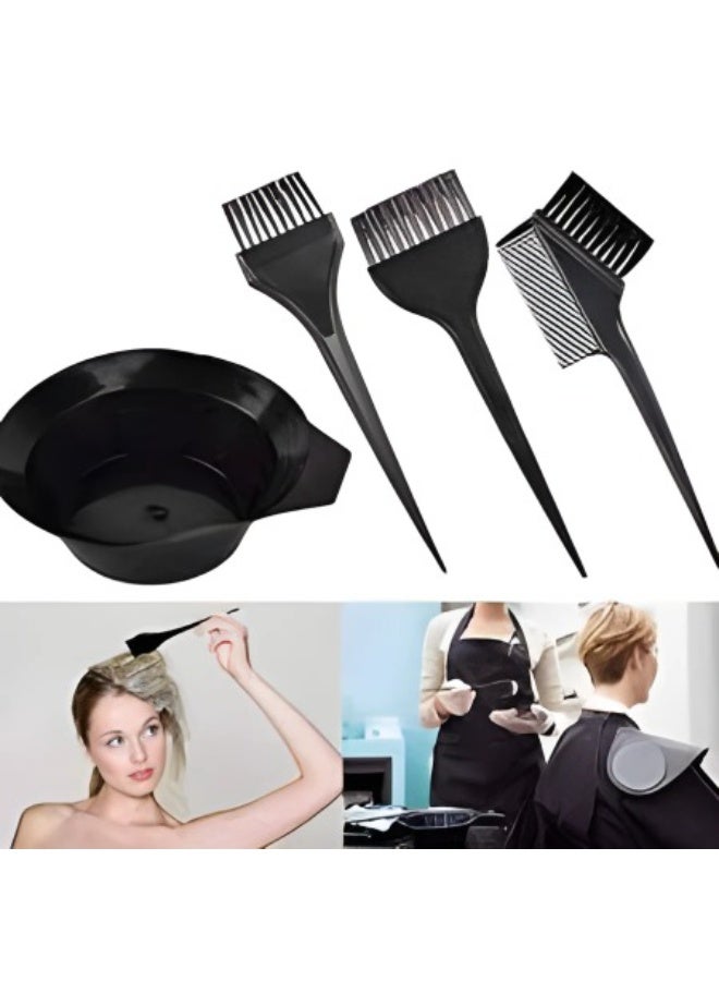 MOMENT MOMENT Hair Dye Application Kit with Mixing Bowl, Tinting Brushes, Shower Cap and Gloves, 7-Piece Professional Set, Hair Brush, Professional, Easy to Apply, Applicator, Quick Color for Home Use  - Image 5