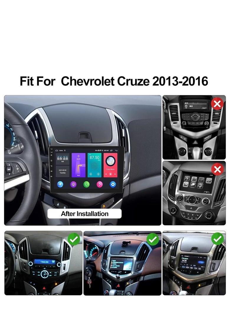 ستيريو سيارة أندرويد لسوزوكي سويفت 2011 2012 2013 2014 2015 2016 2017 2 جيجابايت رام 32 جيجابايت روم 9 بوصة يدعم أبل كاربلاي، ميرورلينك واي فاي بي تي، شاشة لمس IPS مع كاميرا احتياطية متضمنة - Image 3