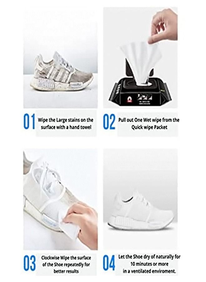 Yameem Shoe Cleaner Wet Wipes  - Image 3