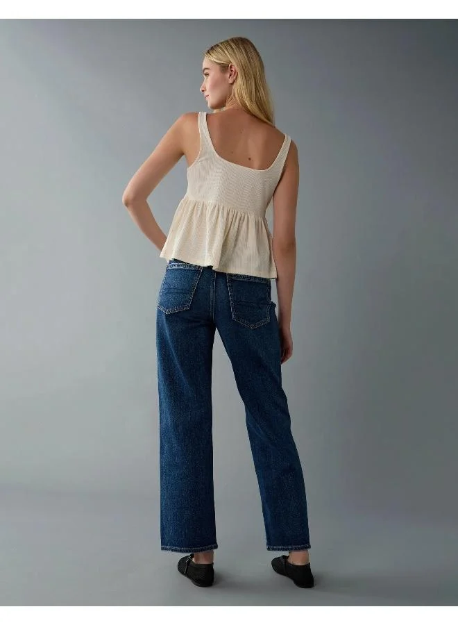 American Eagle AE Stretch High-Waisted Stovepipe Jean