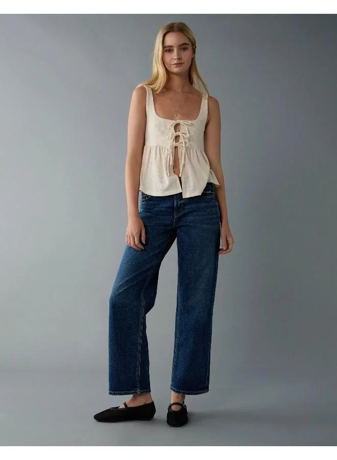 American Eagle AE Stretch High-Waisted Stovepipe Jean