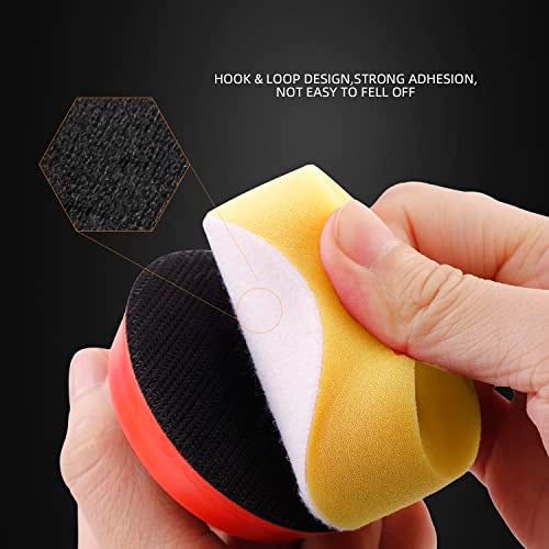ZFE Polishing Pad, 50pcs 3 inch(80 mm) Sponge Buffing Pads, Foam Polishing Pad Kit for Car Sanding, Polishing and Waxing - Image 5