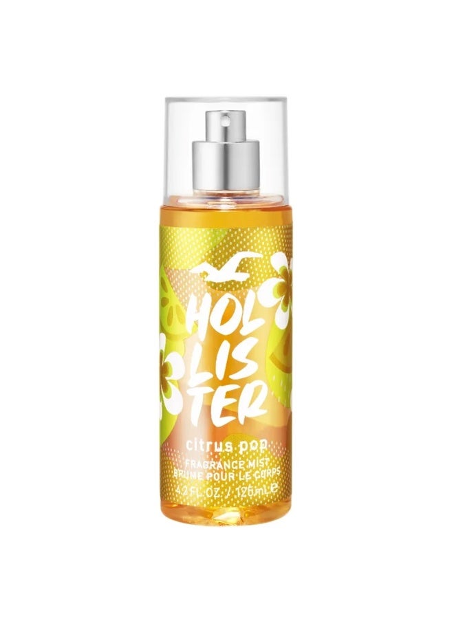 Hollister Citrus Pop For Women 125ml Body Mist
