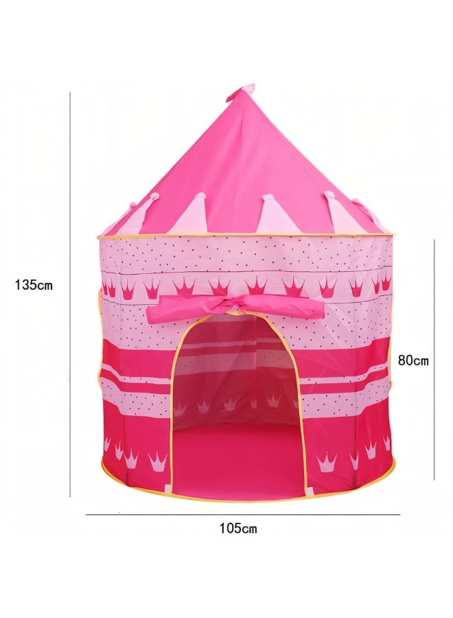 MiniMe Children’s Pop-Up Play Tent | 36-96 Months | Pink & Yellow | Polyester & Fiberglass | Quick Pop-Up & Portable | Durable & Tear-Resistant | Indoor & Outdoor Use | Easy Storage & Carry - Image 4