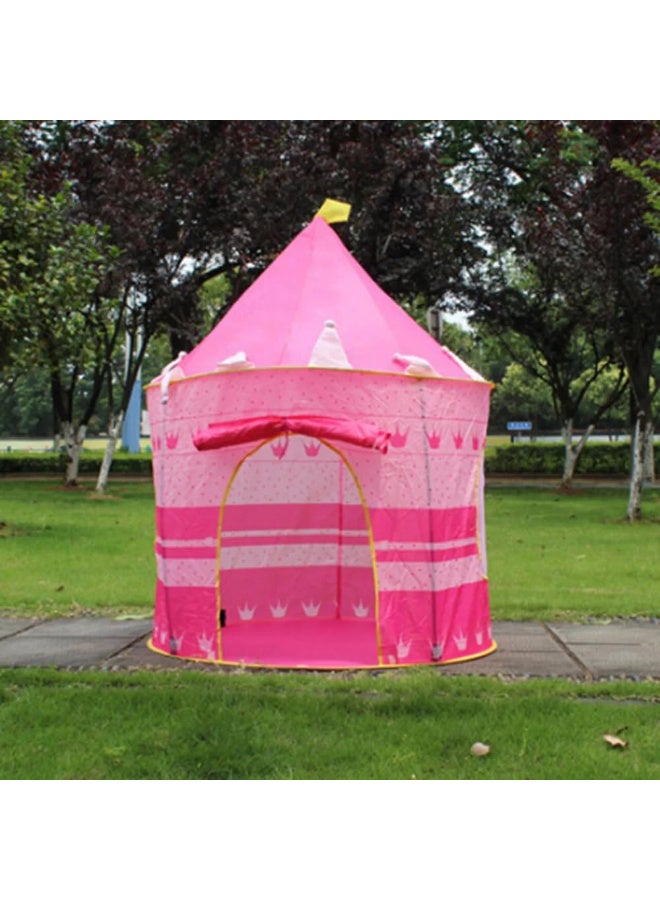 MiniMe Children’s Pop-Up Play Tent | 36-96 Months | Pink & Yellow | Polyester & Fiberglass | Quick Pop-Up & Portable | Durable & Tear-Resistant | Indoor & Outdoor Use | Easy Storage & Carry - Image 3
