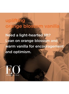 EO Liquid Hand Soap, 12 Ounce (Pack of 3), Orange Blossom and Vanilla, Organic Plant-Based Gentle Cleanser with Pure Essential Oils  - Image 3