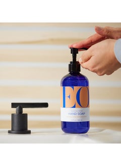 EO Liquid Hand Soap, 12 Ounce (Pack of 3), Orange Blossom and Vanilla, Organic Plant-Based Gentle Cleanser with Pure Essential Oils  - Image 2