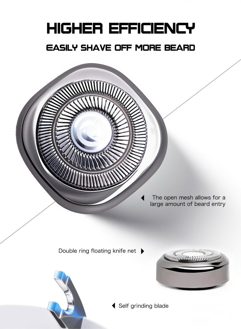Generic trendy youth dual-effect trimming razor, shaving & ear and nose hair trimming two-in-one, fashionable portable tool (black)  - Image 5