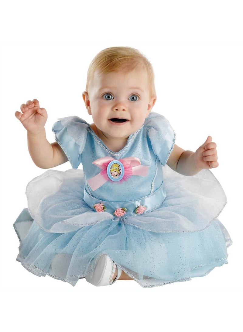 دسغايز زي سندريلا الكلاسيكي من ديزني للبنات الرضع (12-18 شهرًا) - Image 1