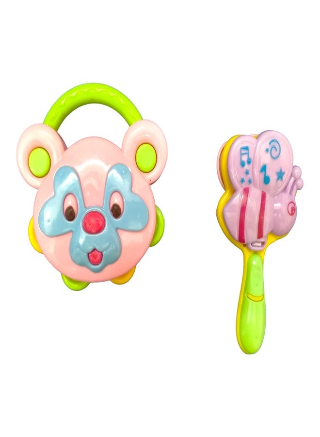 Caught Trendy Early Development Learning Musical 6pcs Baby Rattles Toys Set, and Best Newborns Birthday Gifts for 0 1 2 3 4 5 6 7 8 9 10 12 Month Babies Boys and Girls. - Image 3