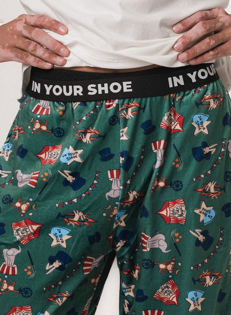 In Your Shoe Feels Like Magic Fluffy Pyjama Pants - Image 3