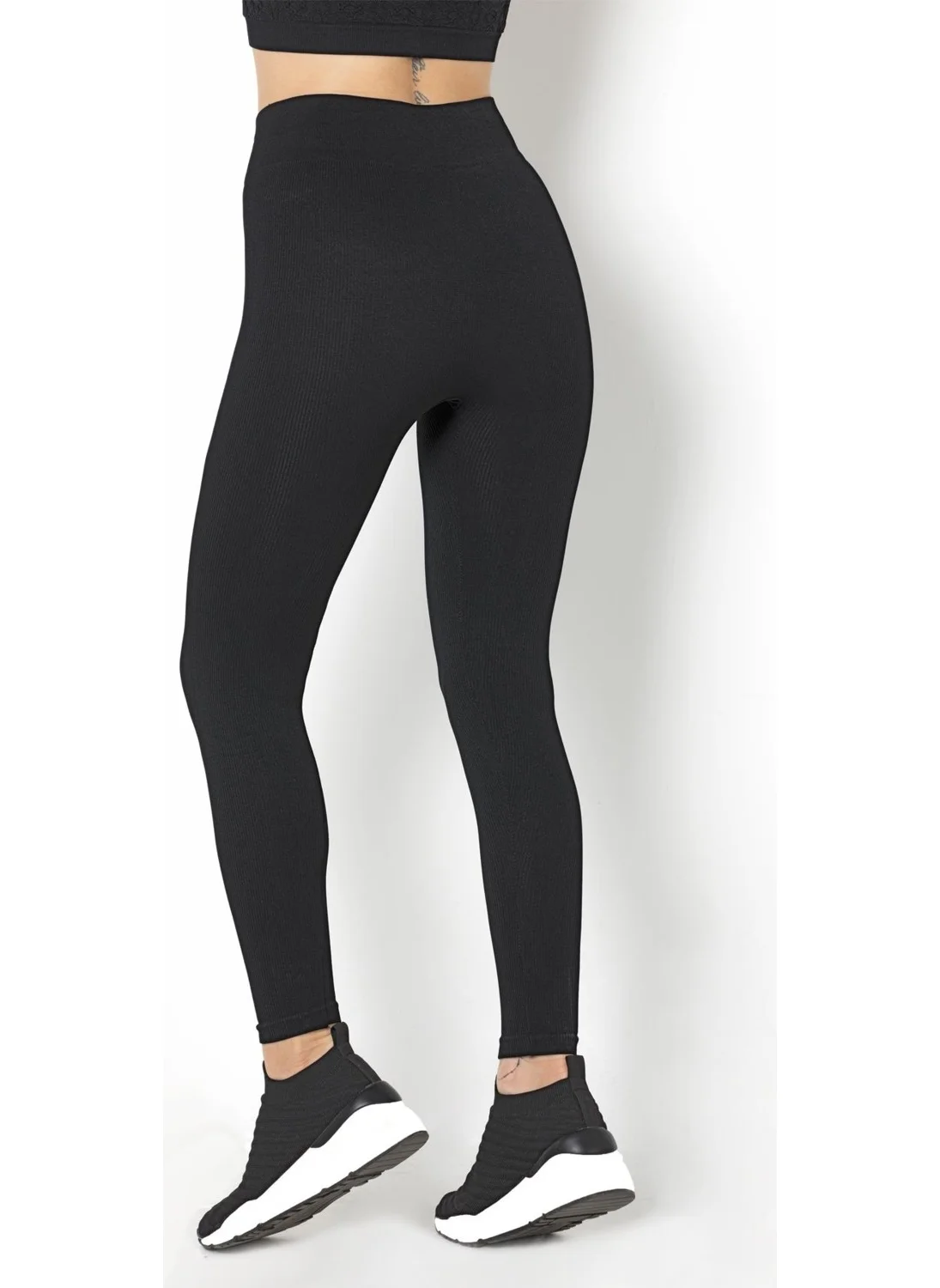 دو رى مى Seamless Knitted High Waist Tights