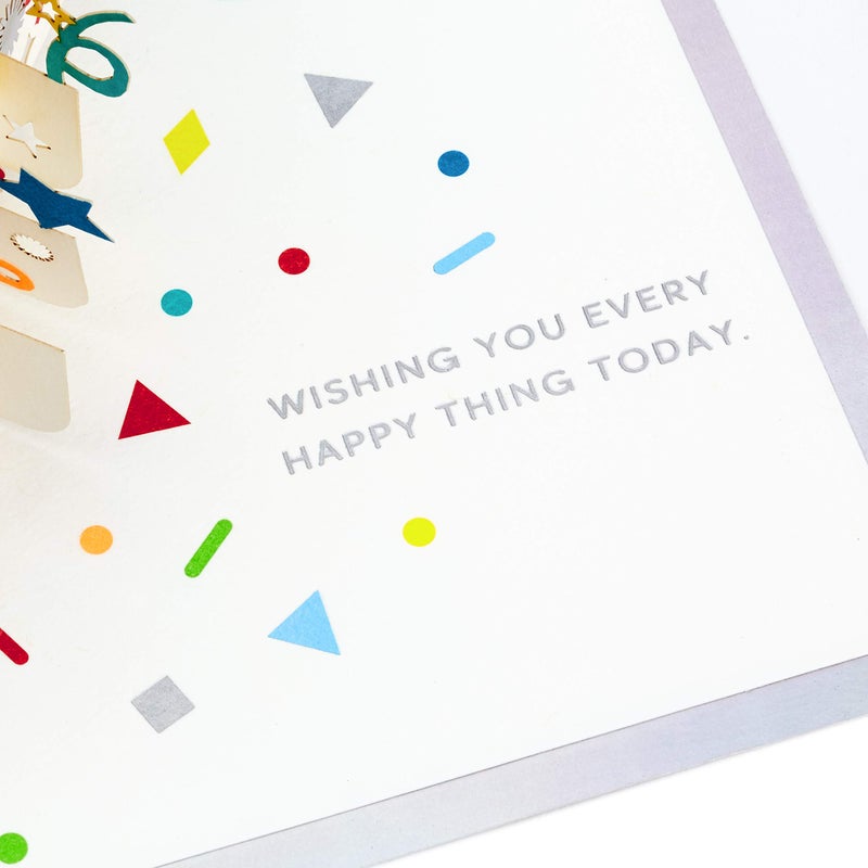 Hallmark Signature Paper Wonder Pop Up Birthday Card (Happy Birthday) - Image 4