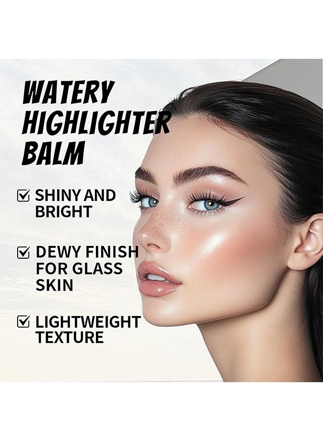 Hince True Dimension Radiance Balm, Natural Shimmer Face Highlighter With Transparent Tones To Brighten Skin, Ultra - Slim Texture, A Multi - Use Makeup Stick For Blush And Eyeshadow, 5g (Light) - Image 3