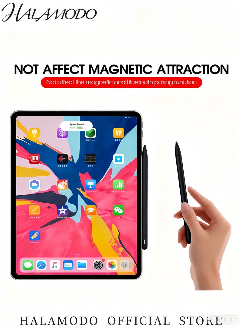 Apple Pencil 2nd Gen Case Silicone Grip Sleeve Cover with 1 Nib for iPad Pro Protective Holder for Pencil Lovely Cat Design Case - Image 4
