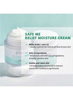 Makeprem Safe Me Relief Moisture Moisturizer Cream For Dry Sensitive Skin 2 Pack Night Cream Hydrating Nourishing Reduce Redness Acne S Hypoallergenic Natural Vegan Ewg Verified - pzsku/ZD26E462B4F0FFE1045E8Z/45/_/1678708152/7ef001a2-acab-428c-8783-adc3b6c4935d