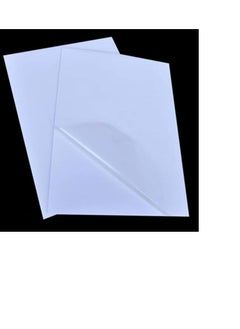 JOJO Jojo Transparency Clear High Glossy A4 Sticker Labels Synthetic Paper Label Inkjet Clear Label Sheets for Inkjet Printer- 50 sheets Pack  - Image 3