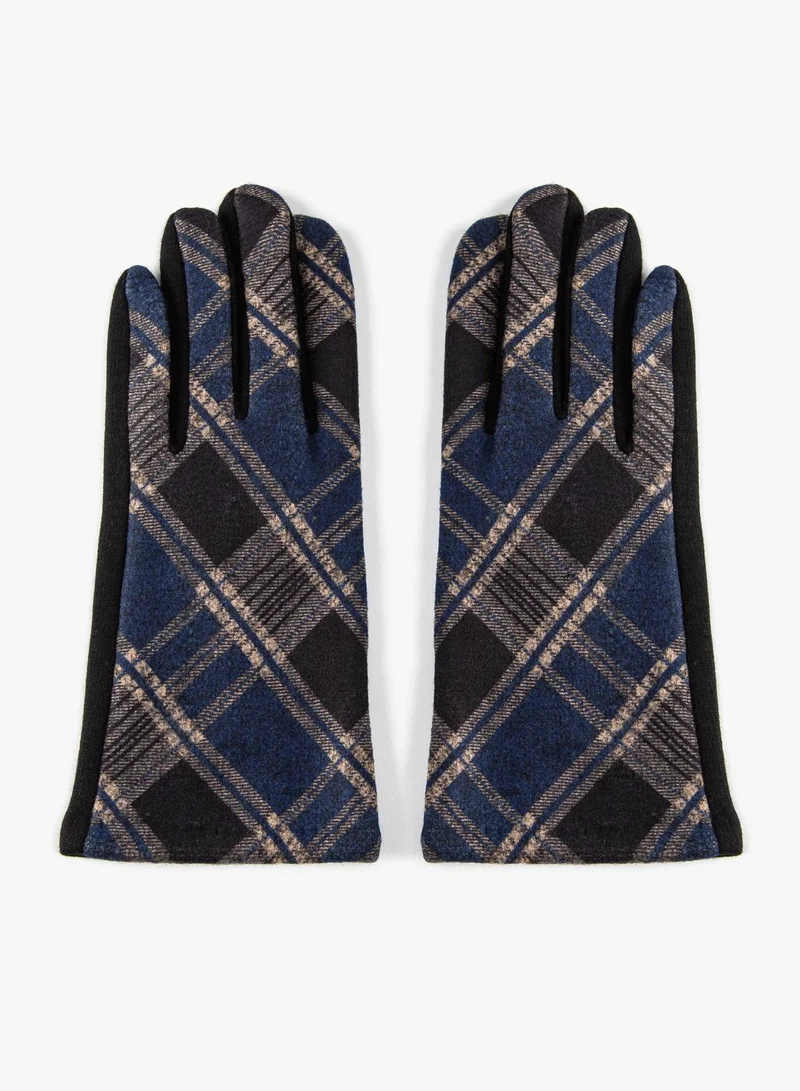 KOTON Plaid Gloves