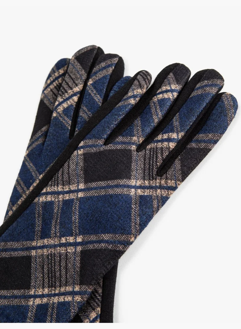 KOTON Plaid Gloves