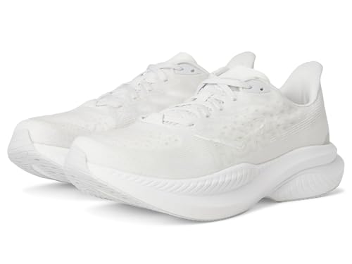 Hoka Mens Mach 6 Sneaker White 9