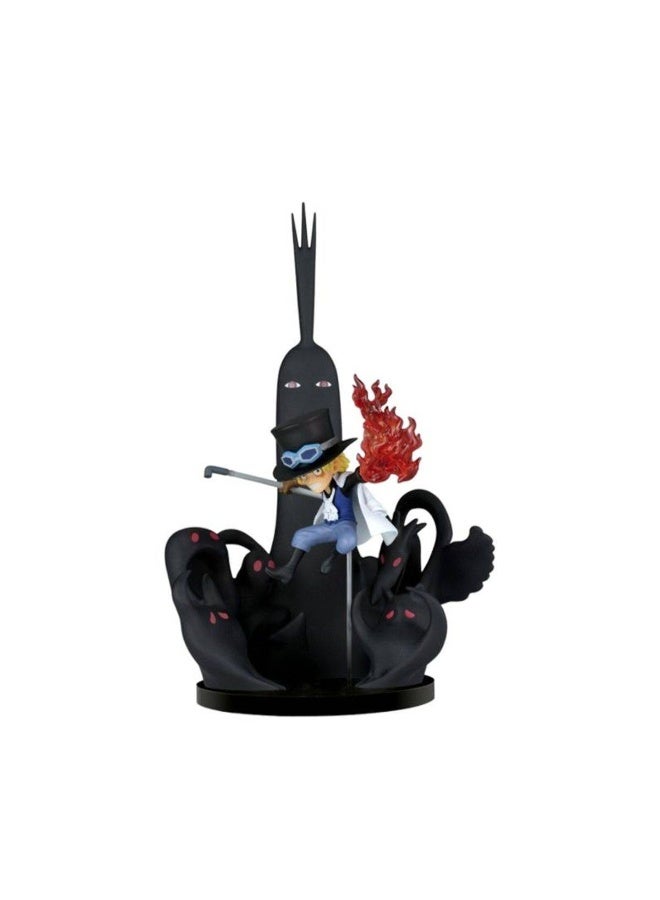 Banpresto World Collectable Figure One Piece Sabo Vs Five Elders & Imu Figure (14 Cm) - Image 1
