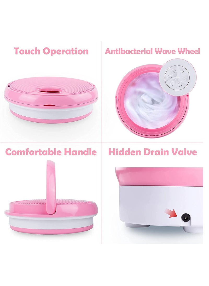 7L large Capacity Portable Foldable Mini Washing Machine Small Bucket Laundry Washer Socks