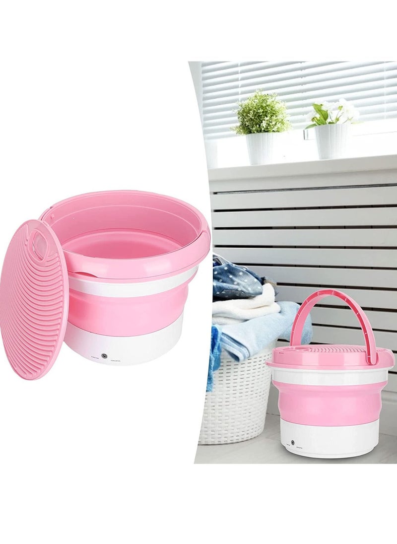 7L large Capacity Portable Foldable Mini Washing Machine Small Bucket Laundry Washer Socks