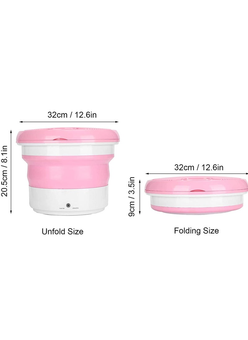 7L large Capacity Portable Foldable Mini Washing Machine Small Bucket Laundry Washer Socks