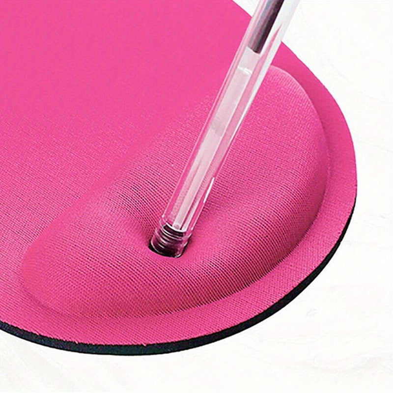 Personalized Custom Name Mouse Pad With Comfortable Wrist Support For Gaming And Office Wear Resistant Desk Mat For Laptop And PC Computer O Style - Image 1