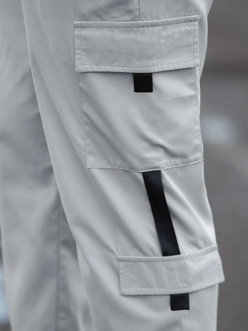 Lymio Track Pant for Men || Regular Fit || Track Pants || Lycra Full Elastic Jogger Pant (L-TP-06-Grey-2XL) - Image 3