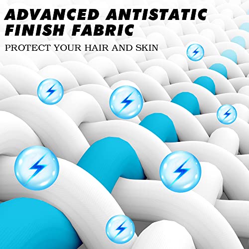 BEDELITE غطاء وسادة الجسم BEDELITE بسحاب، غطاء وسادة فليس مزخرف بحجم 20 × 54 بوصة، وسادة جسم طويلة فاخرة وناعمة لجميع الفصول (أبيض ساطع - بوهيمي)  - Image 3