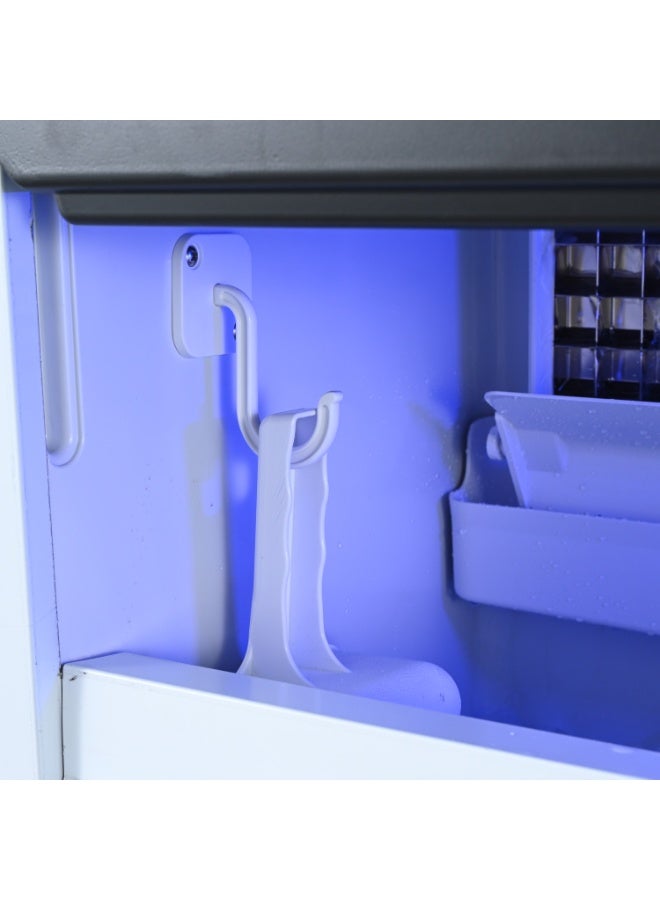Cool Baby Commercial Ice Maker Machine, 75KGS/24H Stainless Steel under Counter Ice Machine with 20KGS Ice Storage Capacity, for/Restaurant/Bar/Coffee Shop - Image 3