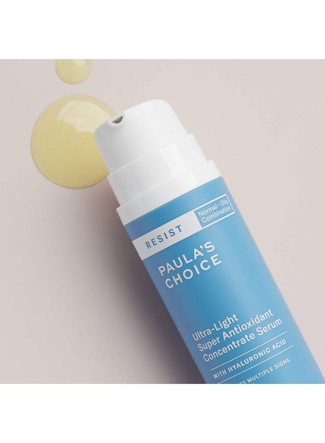 PAULA'S CHOICE سيروم مضاد للأكسدة خفيف الوزن مع إنزيم كيو 10 النياسيناميد وحمض الهيالورونيك لعلاج الشيخوخة للبشرة الدهنية 1 أونصة - Image 3