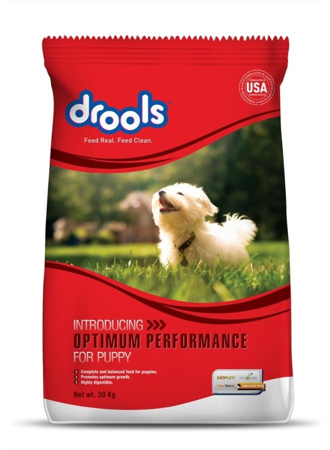 Drools طعام جاف للكلاب الجراء من أوبتيموم - دجاج - Image 1