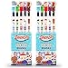 Scentco Holiday Smencils 2 Pack HB 2 Scented Fun Pencils 5 Count Stocking Stuffer Gifts for Kids School Supplies Party Favors Classroom Rewards - Image 3