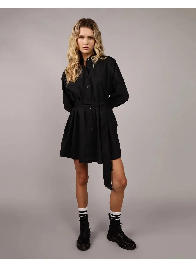 American Eagle Belted Mini Dress
