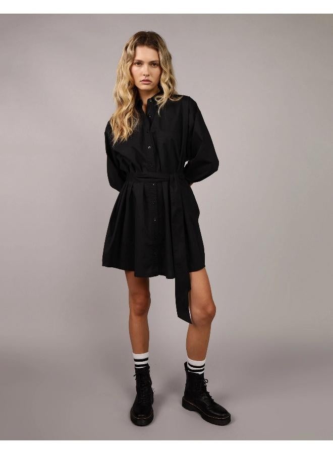 American Eagle Belted Mini Dress - Image 1