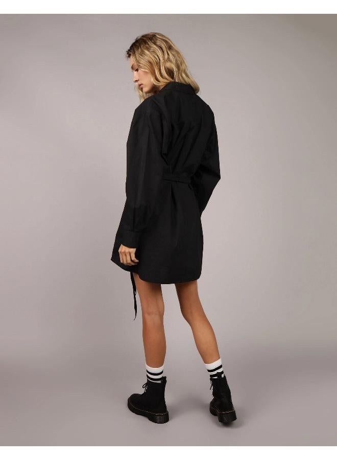 American Eagle Belted Mini Dress - Image 3
