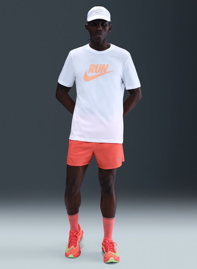 Nike Men’S Nike Dri-Fit Tee Run Swoosh - Image 3