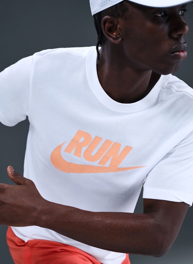 Nike Men’S Nike Dri-Fit Tee Run Swoosh - Image 5