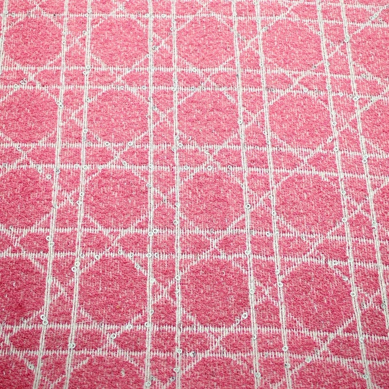 Y&D High-Quality Single-Sided Jacquard Polyester Tweed Fabric for Table Runners, Luggage, and Christmas Decorations - Image 3